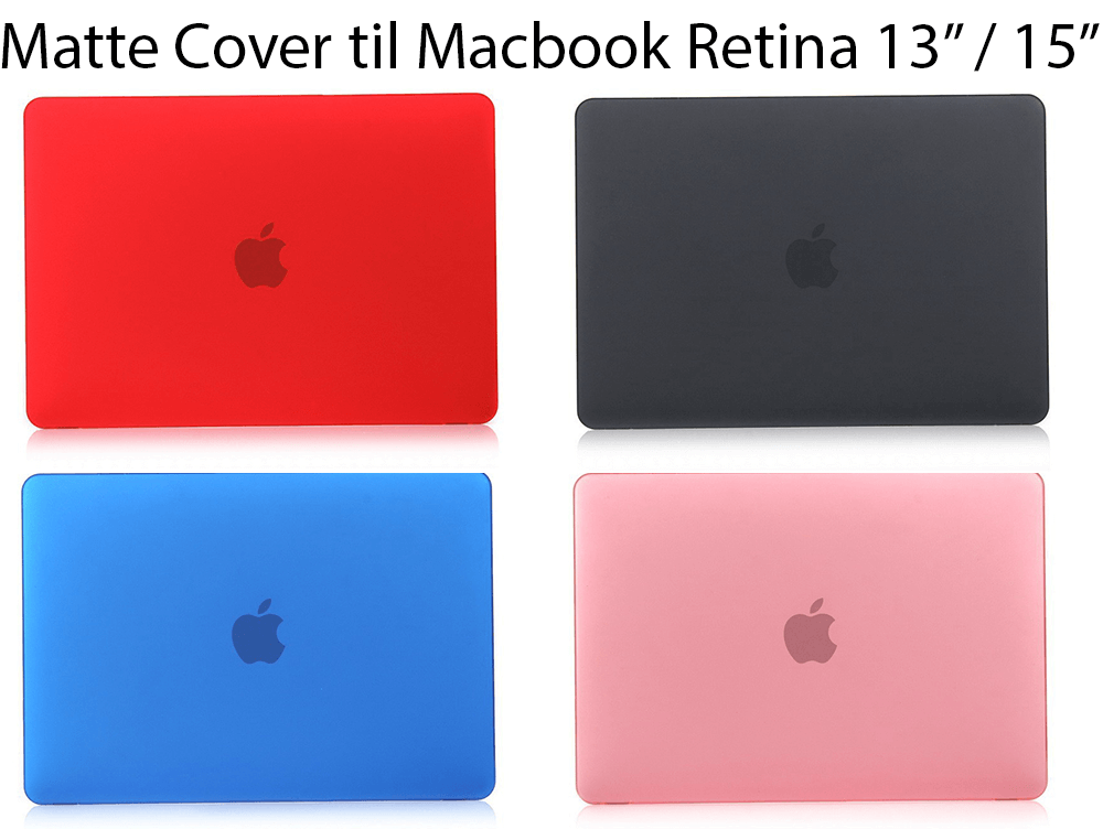 Matte Cover Til Macbook Pro Retina 13"/ 15"