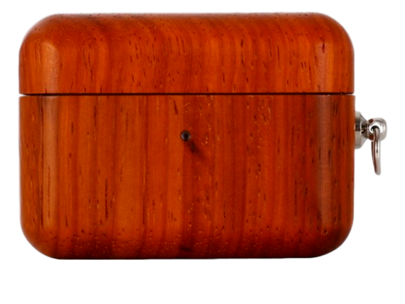 Wooden Cover til AirPods Pro-Rød