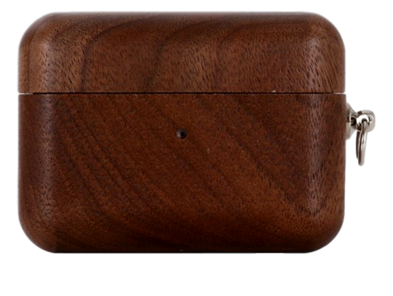 Wooden Cover til AirPods Pro-Mørkebrun