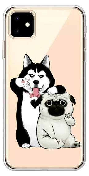 Sjovt Hunde Cover til iPhone 11