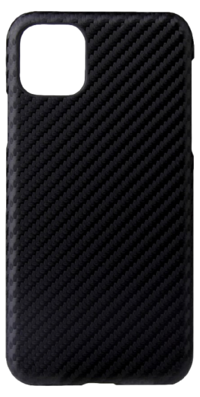 Carbon Fiber PU Læder Cover til iPhone 11 Pro