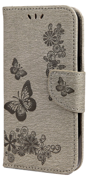 Papillo Læder Flip Cover til iPhone 13 Mini