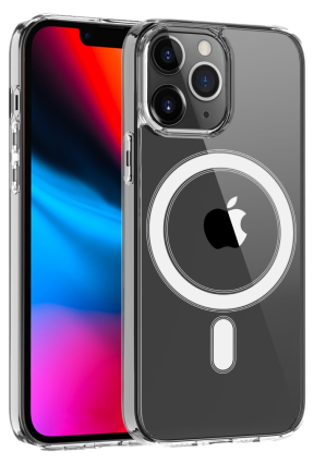iPhone 13 Pro Max Gennemsigtigt Cover med MagSafe
