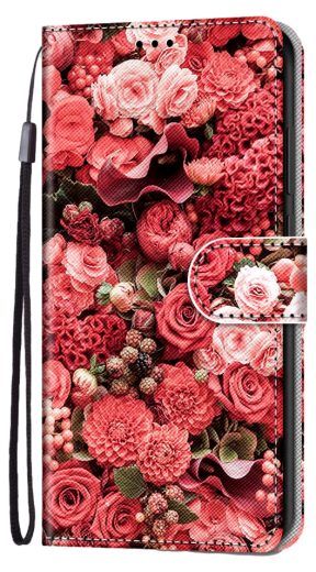 Rose Flip Cover til iPhone 13 Mini