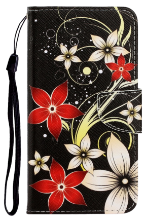 Flower Power Flip Cover til iPhone SE 2022