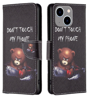 Dont Touch my Phone Flip Cover til iPhone 14 Plus