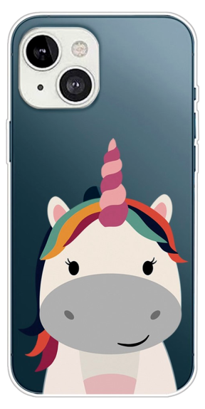 Unicorn Silikone Cover til iPhone 14