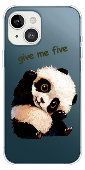 Highfive Panda Silikone Cover til iPhone 14