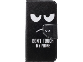 Don't Touch My Phone Flip Cover til Samsung Galaxy S10
