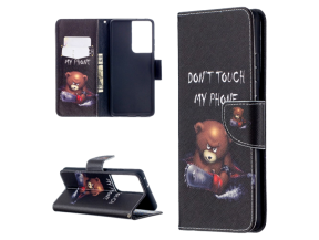 Angry Bear Flip Cover til Samsung Galaxy S21 Ultra