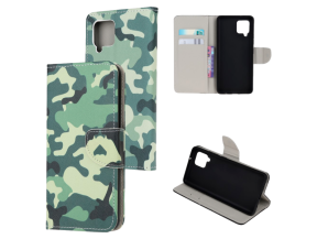 Camouflage Flip Cover til Samsung Galaxy A12