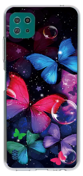 Sommerfugl TPU Cover til Samsung Galaxy A22 5G
