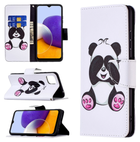 Panda Flip Cover til Samsung Galaxy A22 5G
