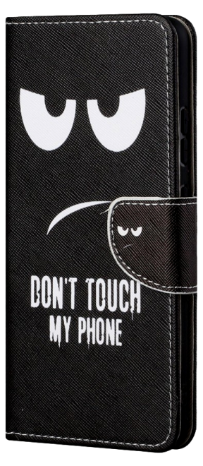 Dont Touch My Phone Flip Cover til Samsung Galaxy S22