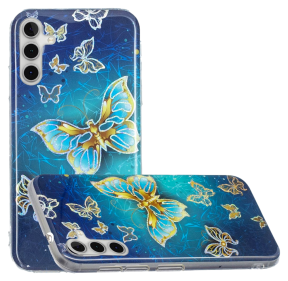 Blue Butterfly TPU Cover til Samsung Galaxy A13 5G / A04s