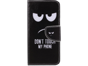 Don't Touch My Phone Flip Cover til Huawei P Smart