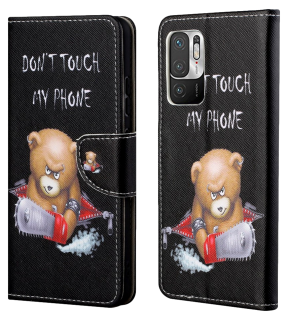 Angry Bear Flip Cover til Xiaomi Redmi Note 10