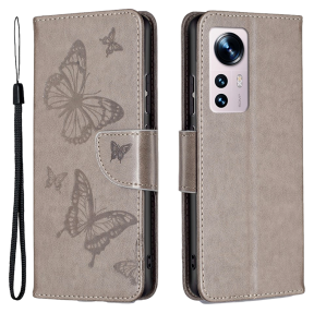 Papillo Læder Flip Cover til Xiaomi 12
