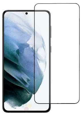 Samsung Galaxy S21 3D Skærmbeskyttelse / Hærdet Beskyttelsesglas med Kant