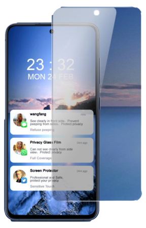 Skærmbeskyttelse / Privacy glas til Samsung Galaxy S21 FE