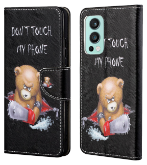 Angry Bear Flip Cover til OnePlus Nord 2 5G