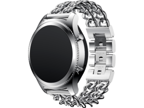Pesaro rem i rustfrit stål til Samsung Gear S3 / Galaxy Watch 46mm