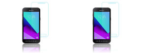 2 Stk Skræmbeskyttelse / Glas til Samsung Galaxy Xcover 4 / 4s