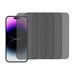 5 stk. Skærmbeskyttelse / Privacy Glas til iPhone 14 Pro