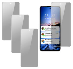 3 stk Skærmbeskyttelse / Privacy Glas til Samsung Galaxy A52 / A52S
