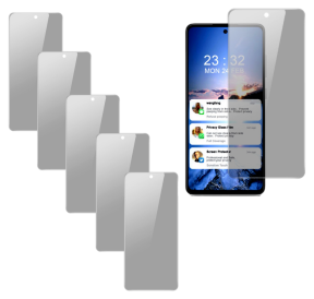 5 stk Skærmbeskyttelse / Privacy Glas til Samsung Galaxy A52 / A52S
