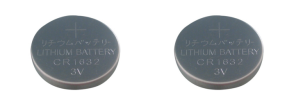 2 Stk. Batteri til Garmin Vivofit 1/2/3/Jr/Jr2