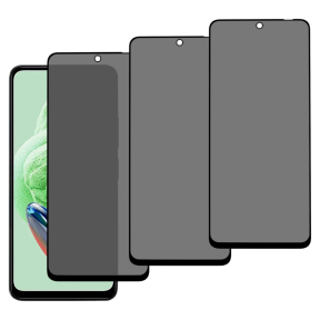 3 Stk Skærmbeskyttelse / Privacy Glas til Xiaomi Redmi Note 12 5G