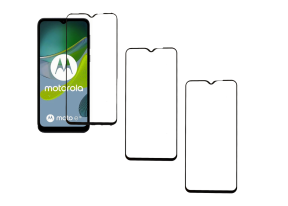 3 stk Beskyttelsesglas / Skærmbeskyttelse / 3D Glas til Motorola Moto E13