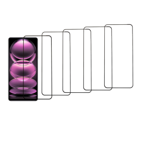 5 Stk Beskyttelsesglas / Skærmbeskyttelse / 3D Glas til Xiaomi Redmi Note 12 Pro 5G