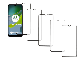 5 stk Beskyttelsesglas / Skærmbeskyttelse / 3D Glas til Motorola Moto E13