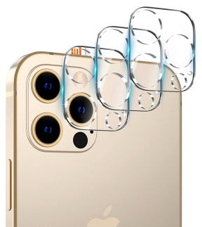 3 Stk. Skærmbeskyttelse / Hærdet Kamera Beskyttelsesglas til iPhone 12 Pro