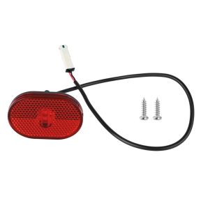 Rød LED Baglygte til Xiaomi Electric Scooter 4 / 4 Pro