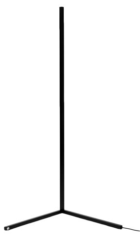 RGB LED Hjørne Lampe m. Fjernbetjening - 110cm