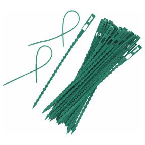 50 stk. Justerbar Plante Strips / Kabelbindere til Opbinding
