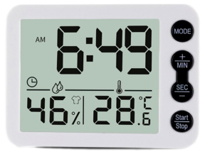 Minutur med Termometer & Hygrometer 