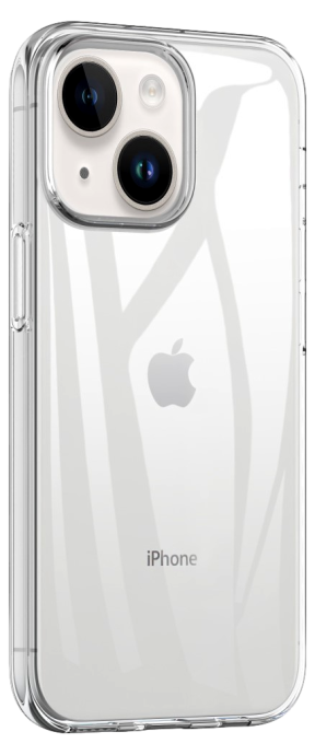 Gennemsigtig Silikone Cover til iPhone 14 Plus