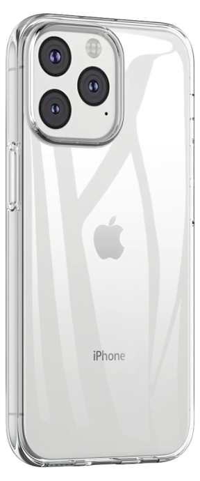iPhone 14 Pro Gennemsigtig Silikone Cover