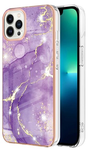 Pink Marble Silikone Cover til iPhone 14 Pro Max