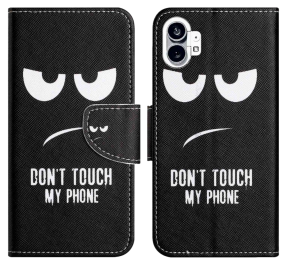 Dont Touch My Phone Flip Cover til Nothing Phone (1)