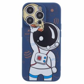 Astronaut Silikone Cover til iPhone 14 Pro