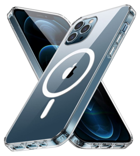 iPhone 14 Pro Max Gennemsigtigt Cover med MagSafe