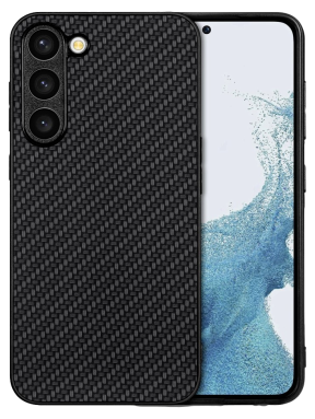 Carbon Silikone Cover til Samsung Galaxy S23