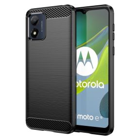 Carbon Silikone Cover til Motorola Moto E13