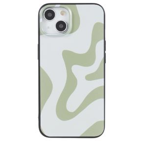 Retro Swirl Silikone Cover til iPhone 13