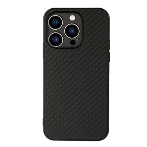 Carbon Læder Cover til iPhone 15 Pro